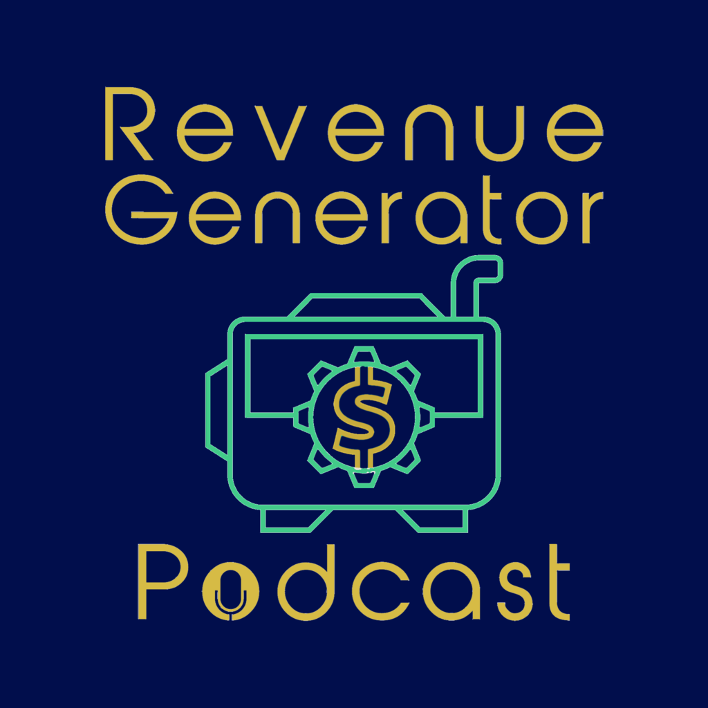 Logo of the Revenue Generator Podcast