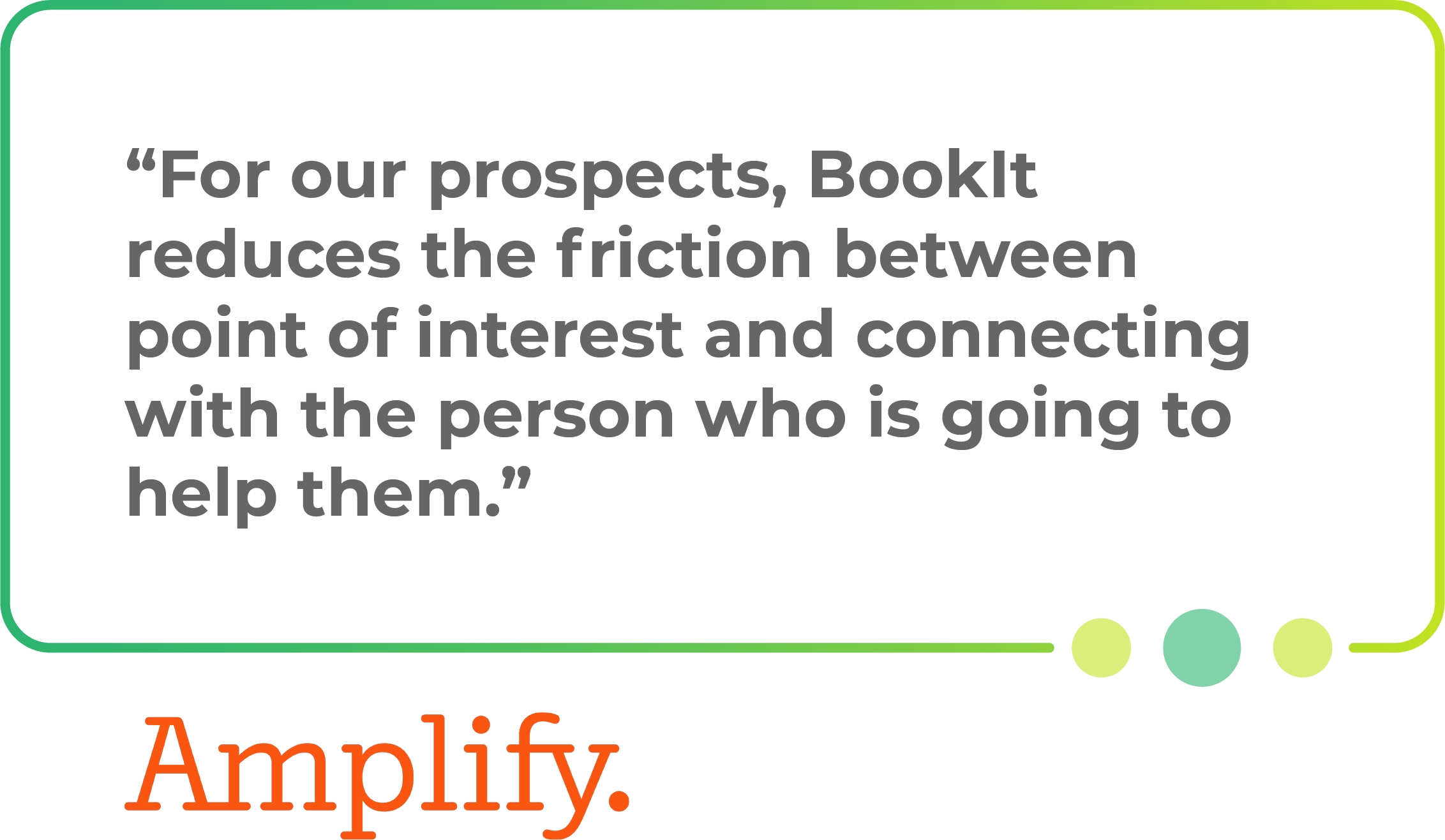 LeanData BookIt - Amplify