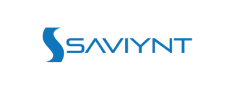 a blue Saviynt company logo