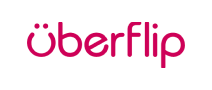 a red uberflip company logo