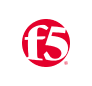 a red F5 company logo