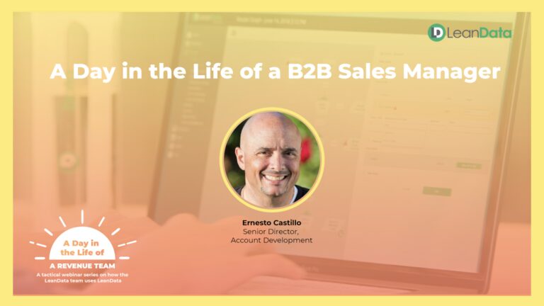 A Day in the Life of a B2B Sales Manager