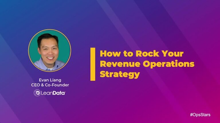 How to Rock Your Revenue Operations Strategy