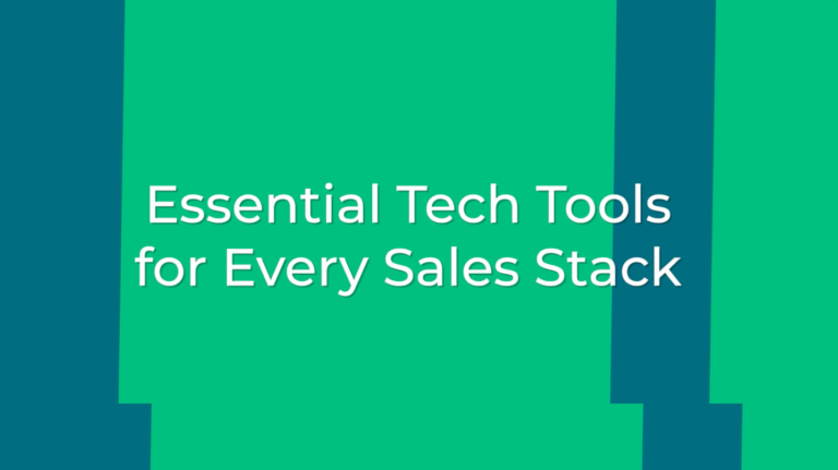 Essential Tech Tools for Every Sales Stack — Scaling Sales Development with Rob Simmons