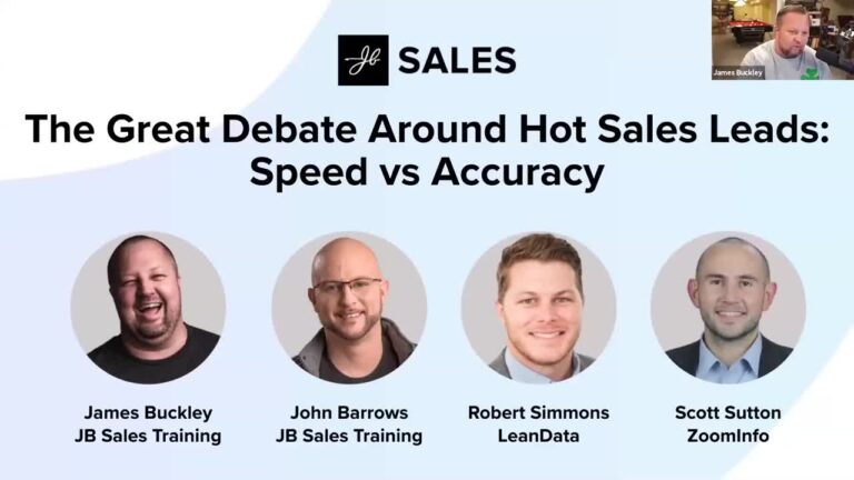 The Great Debate Around Hot Sales Leads: Speed vs Accuracy