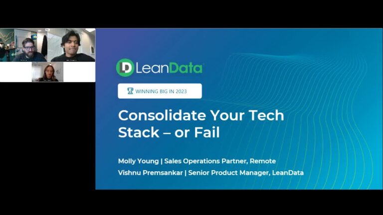 WINNING BIG IN 2023: Consolidate Your Tech Stack – or Fail