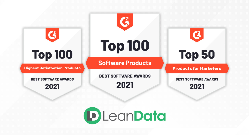 LeanData Named One of G2’s Best Software Products of 2021