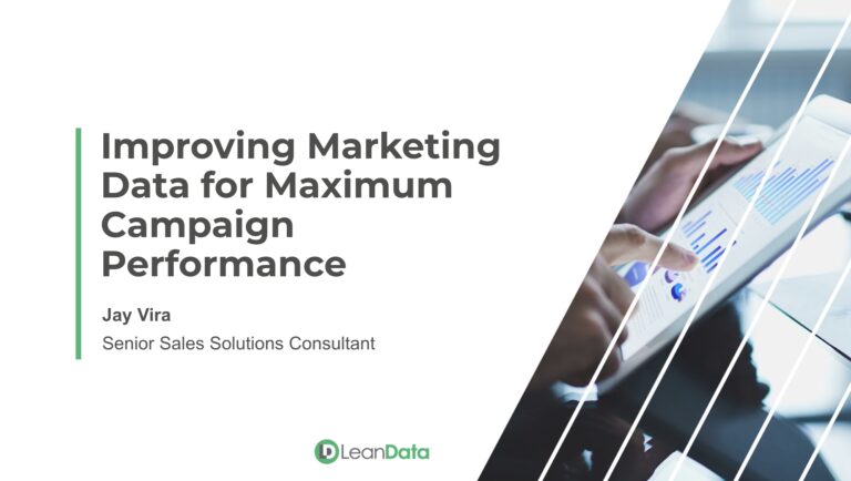 Improving Marketing Data for Maximum Campaign Performance