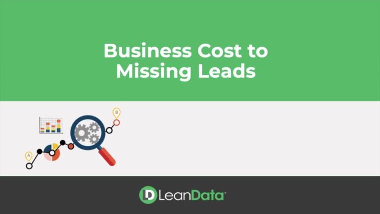The Business Cost to Missing Leads