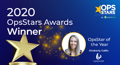 Kimberly Galitz, OpsStar of the Year in 2020.