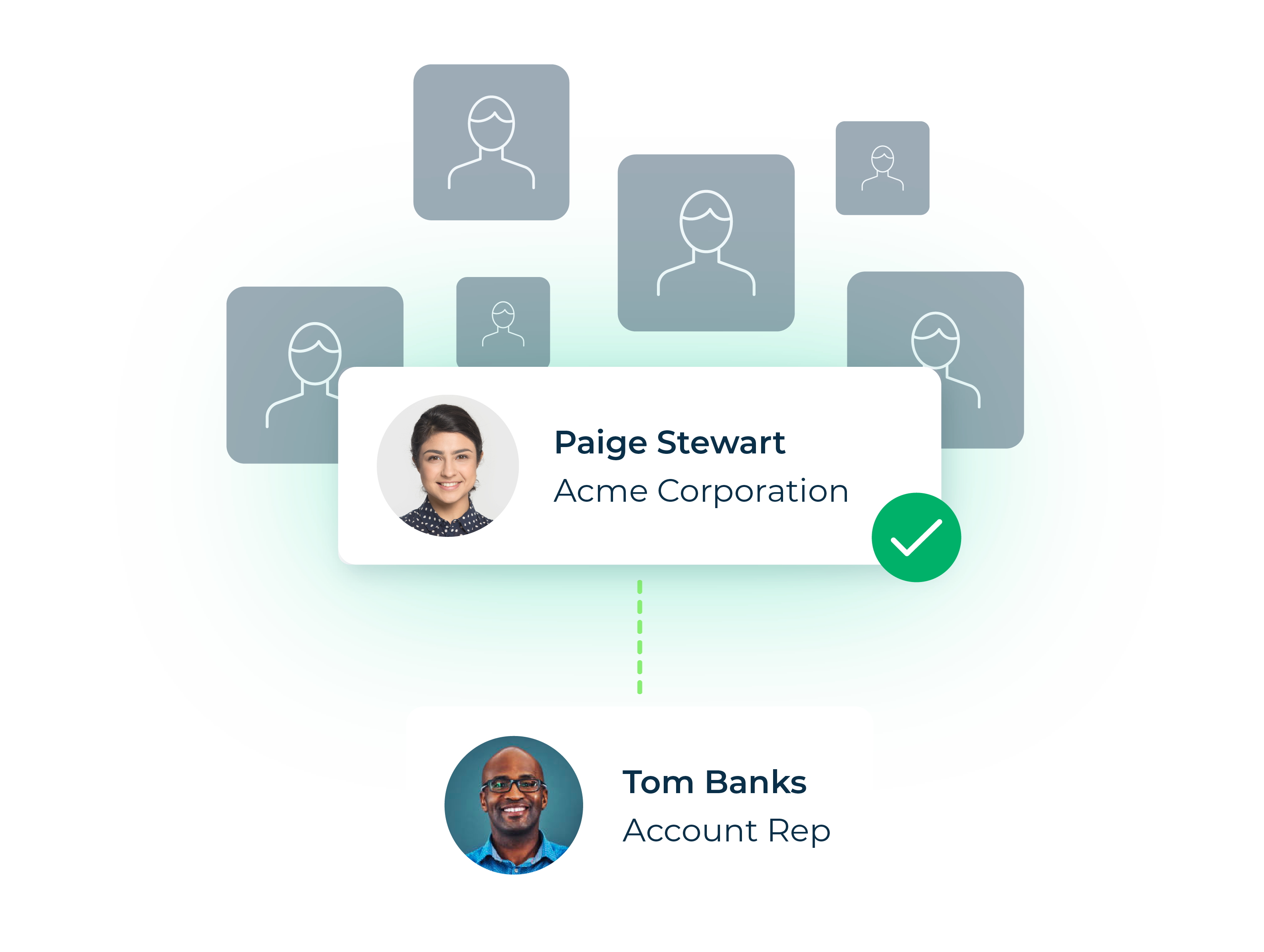 Connect signals to relevant data