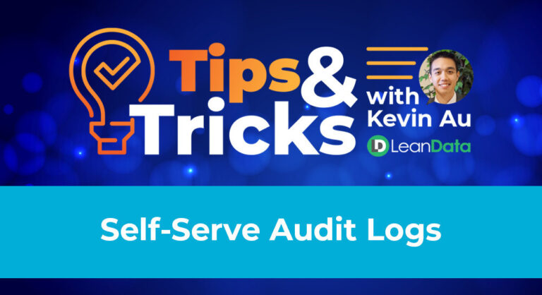 Self-Service Audit Logs