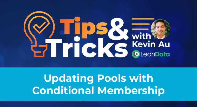 Update Pools with Conditional Membership