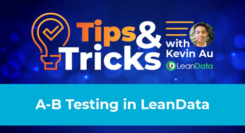 A-B Testing in LeanData