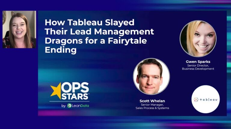 How Tableau Slayed Lead Management Dragons for a Fairytale Ending