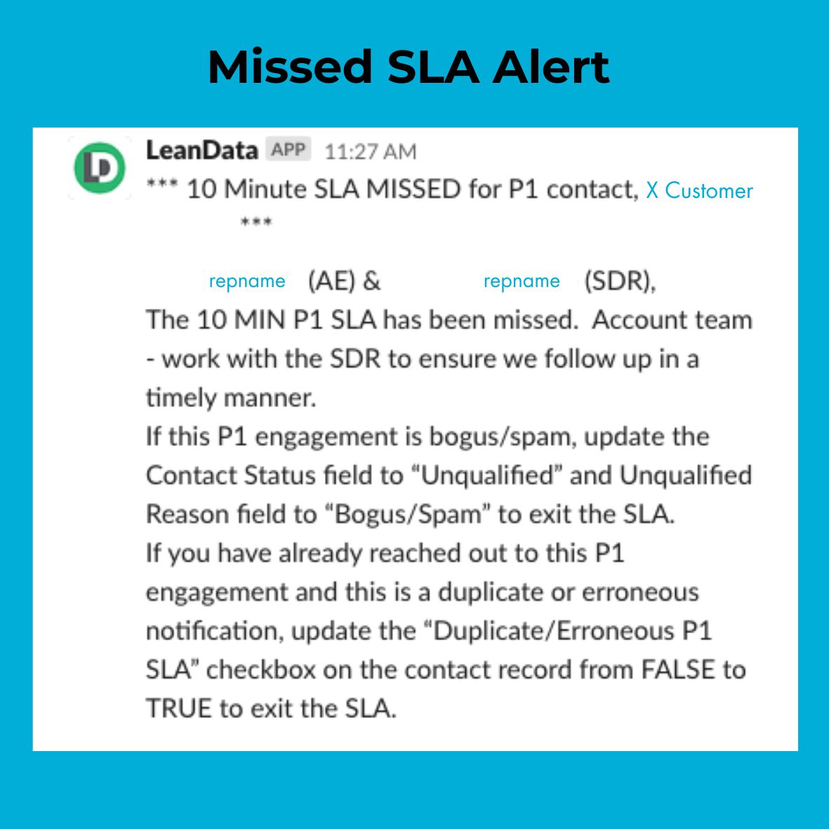 12 Automated Alerts You Can Do in LeanData