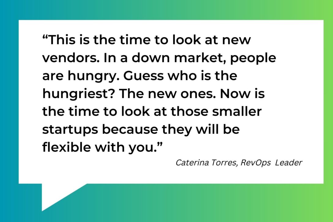 quote from revops leader Caterina Torres