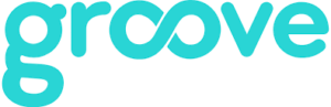 A teal Groove software logo