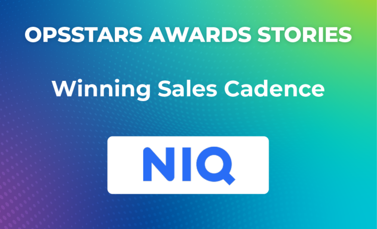 2023 OpsStars Awards: Winning Sales Cadence