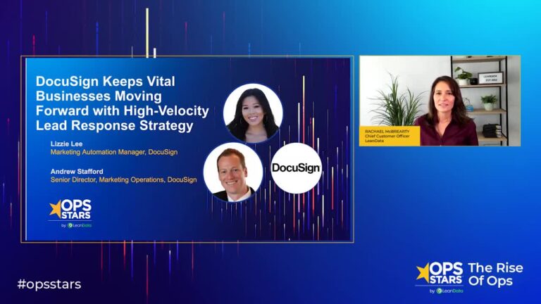 DocuSign Keeps Vital Businesses Moving Forward with High-Velocity Lead Response Strategy