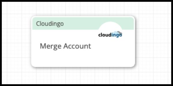 rectangle representing the Cloudingo node from a LeanData FlowBuilder graph