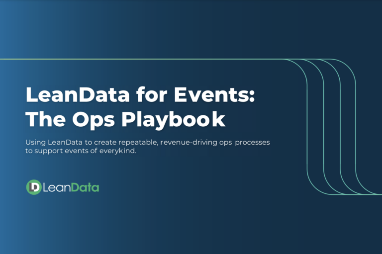 LeanData for Events: The Ops Playbook