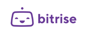 a purple logo of bitrise software