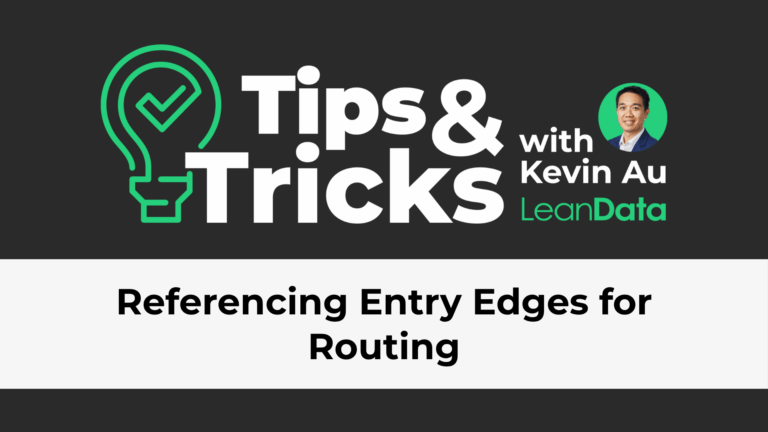 Referencing Entry Edges for Routing