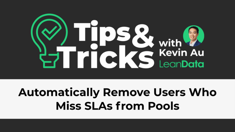 Automatically Remove Users Who Miss SLAs from Pools