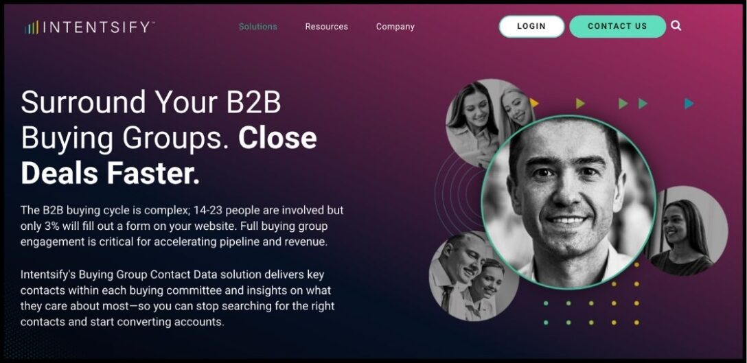 Intentsify SaaS Software for B2B Buying Groups
