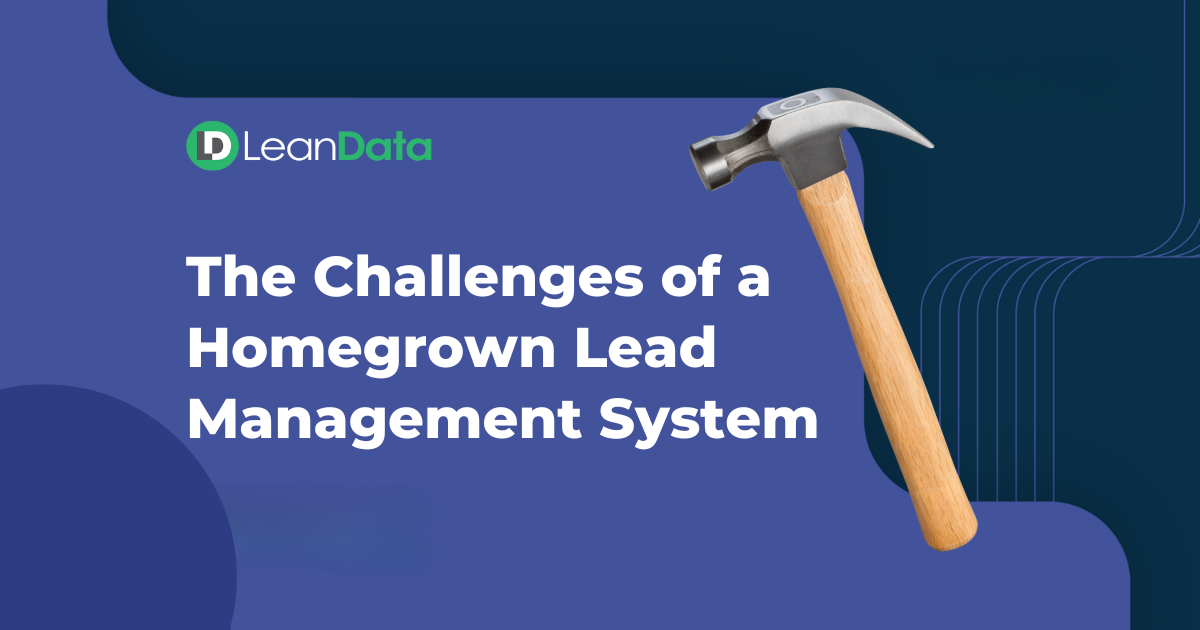 blue geometric shapes and a construction hammer