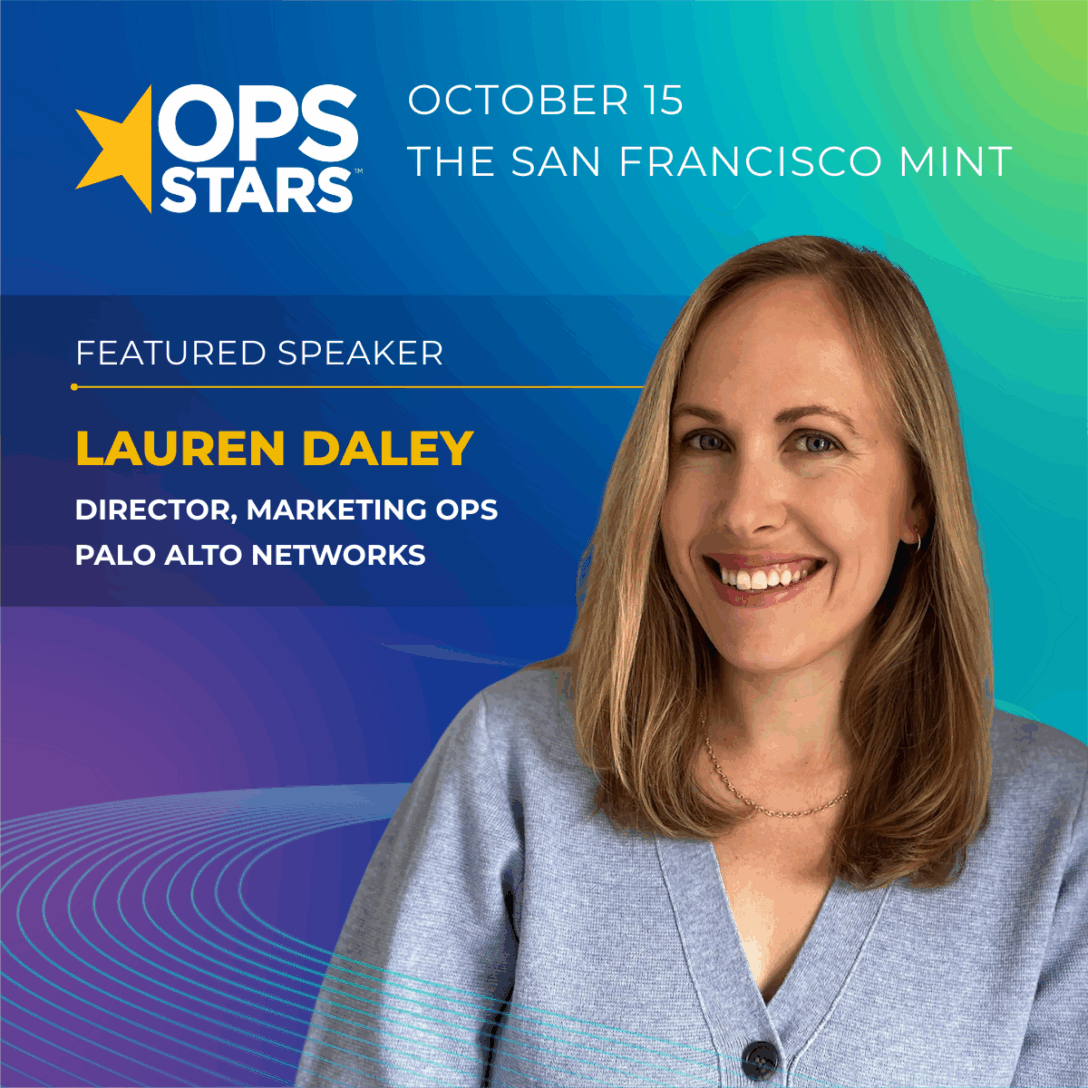 Headshot of Lauren Daley, OpsStars 2025 speaker
