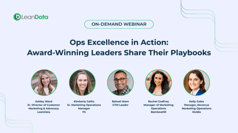 Ops Excellence in Action: Award-Winning Leaders Share Their Playbooks