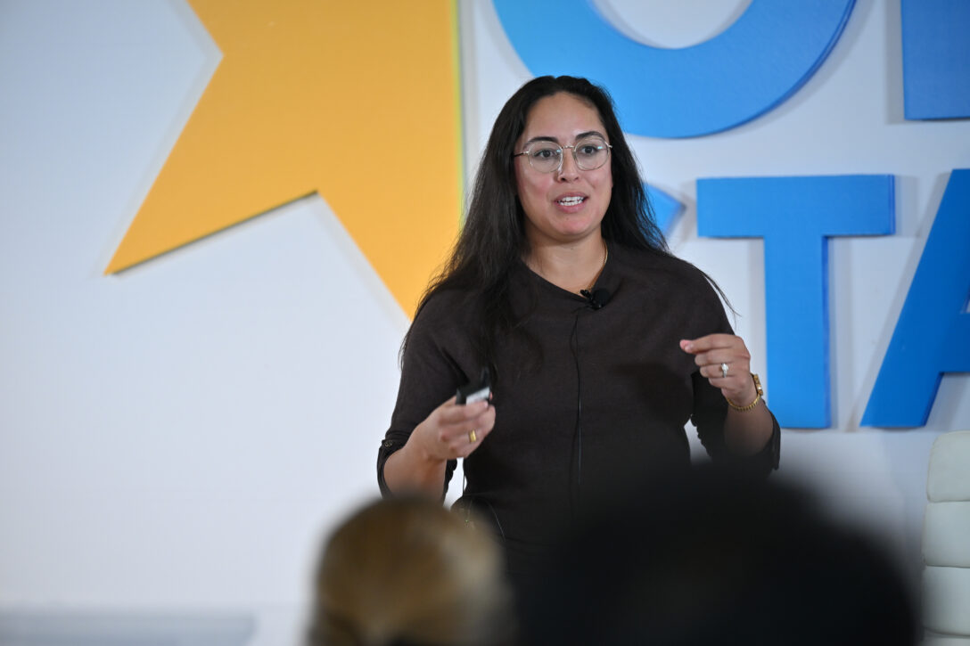 Victoria Molina, Marketing Operations Manager, Samsara, speaking at OpsStars