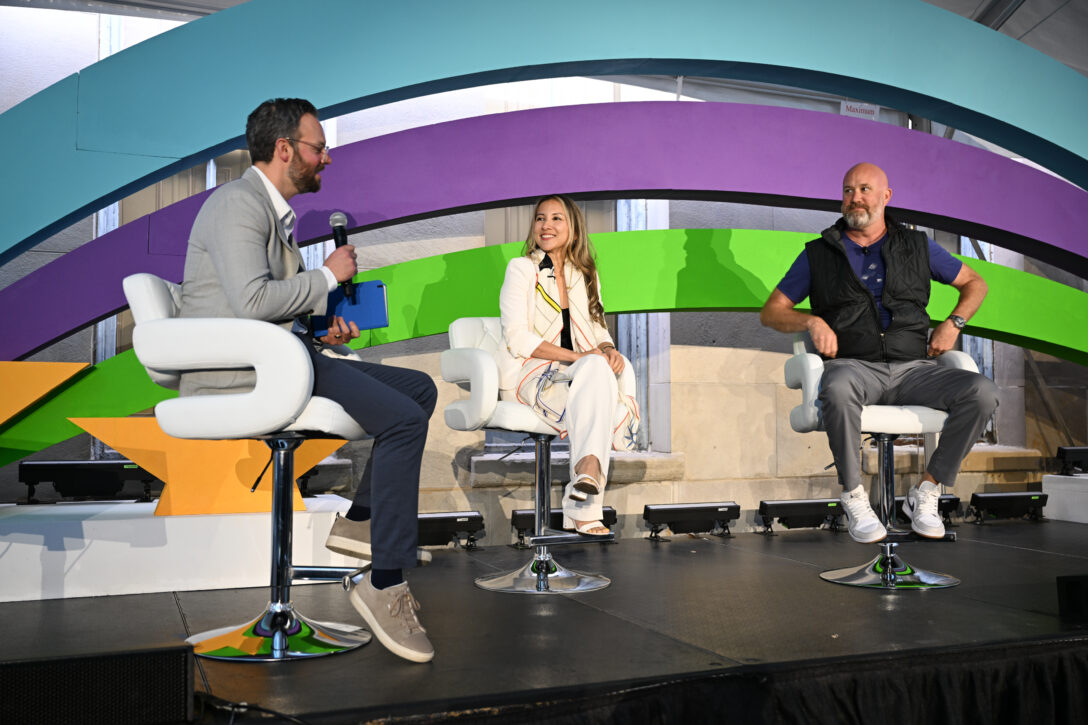 Mike Madsen, Trinity Nguyen, and Chris Dutton at OpsStars 2025