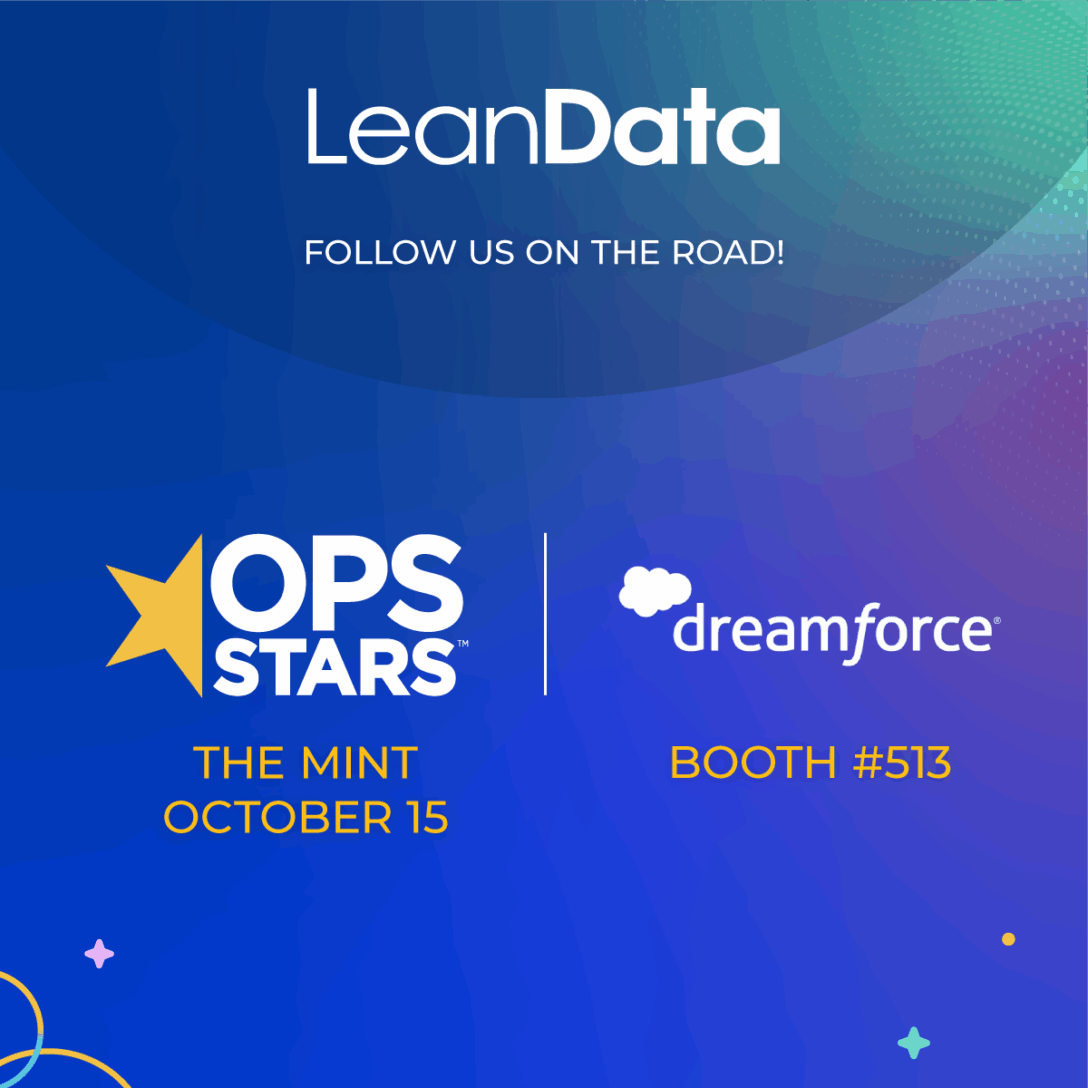 OpsStars and Dreamforce logos promoting the events
