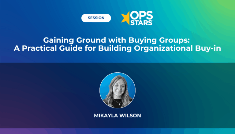 Gaining Ground with Buying Groups, a Guide to Organizational Buy-In