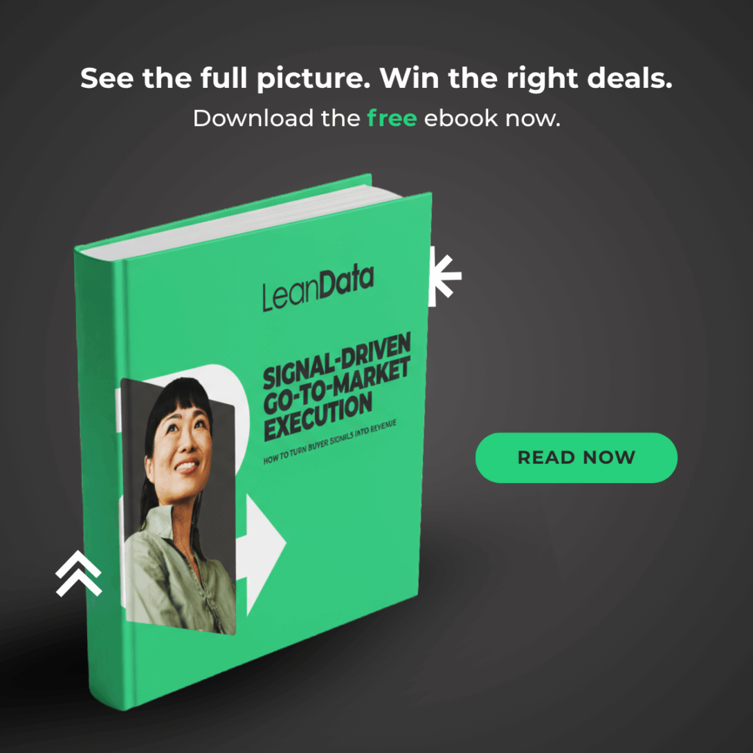 LeanData ebook called signal-based go-to-market execution