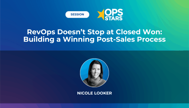 RevOps After Closed Won: a 4-Pillar Post-Sale Framework