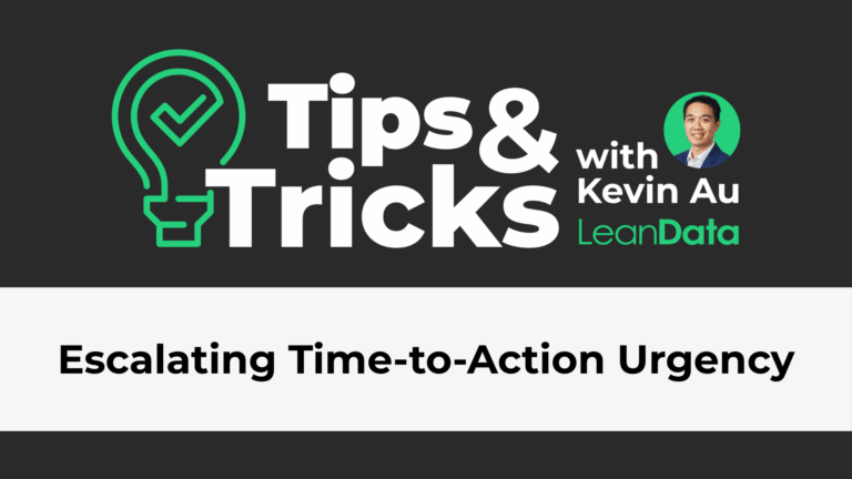 Escalating Time to Action Urgency