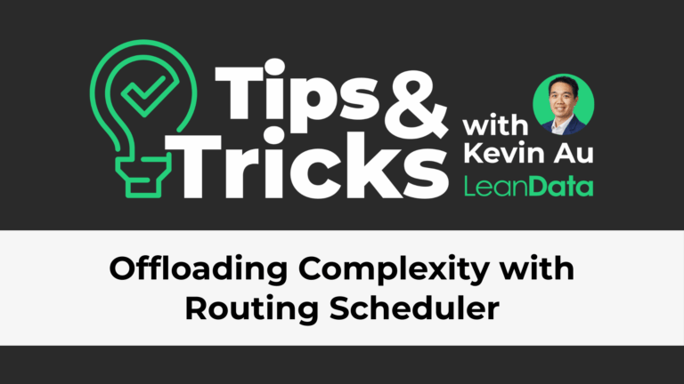 Offloading Complexity with Routing Scheduler