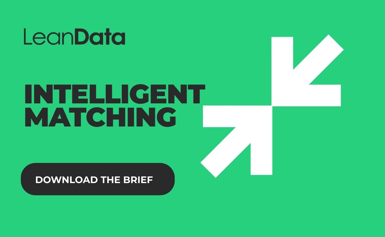 LeanData intelligent Salesforce matching solution brief