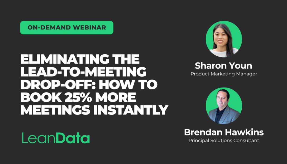 black rectangle with webinar title and speaker headshots