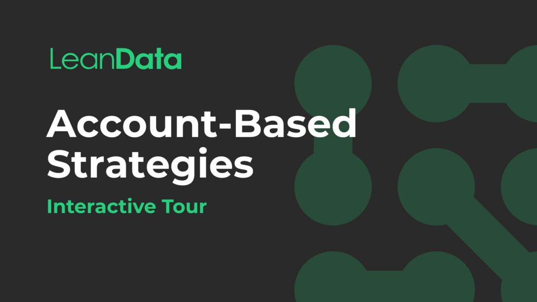 Account Based Strategies Interactive Tour with LeanData