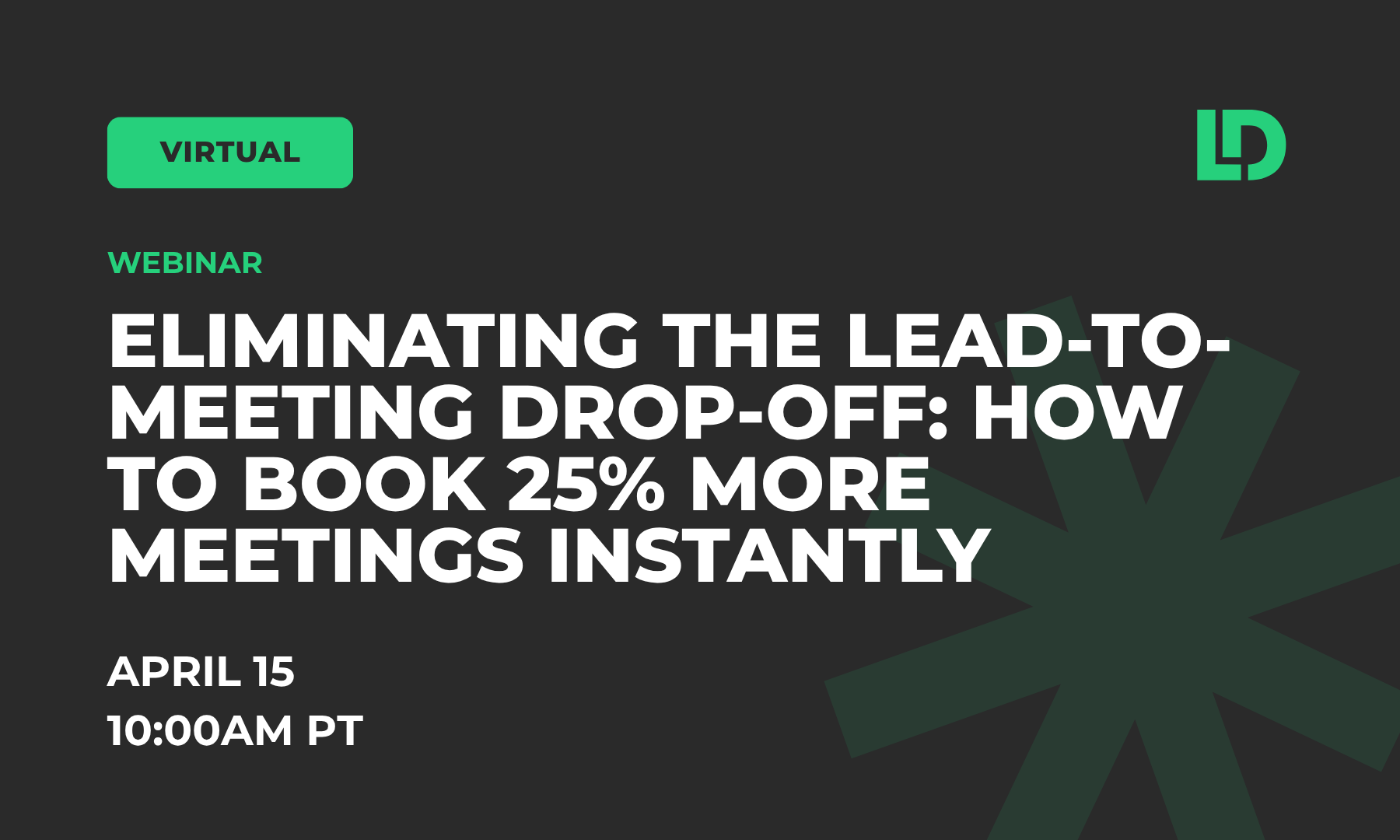 black square with title 