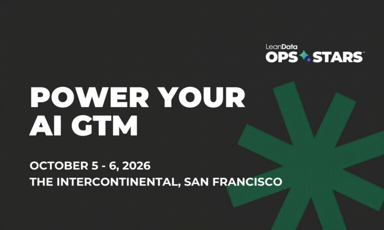 LeanData Launches OpsStars 2026 as a Standalone Conference