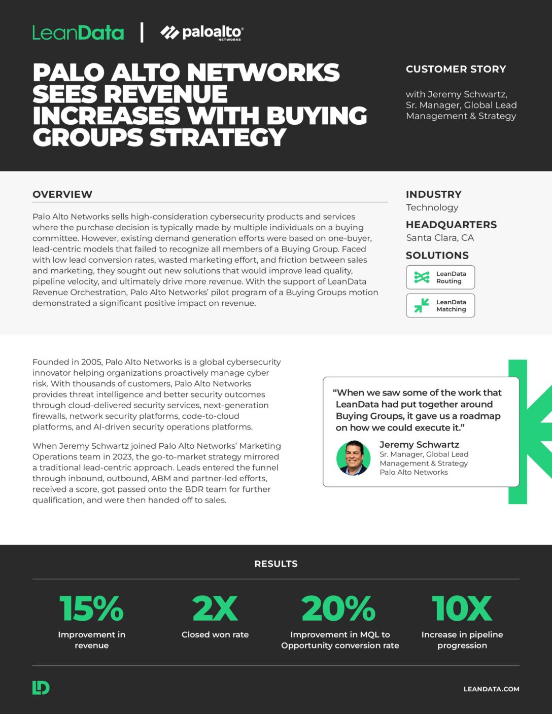 Palo Alto Networks Sees Revenue Increases With Buying Groups Strategy