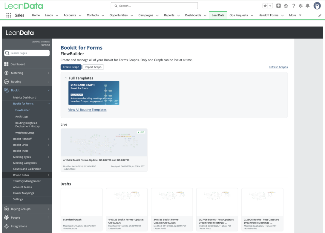 LeanData BookIt CRM-native scheduling