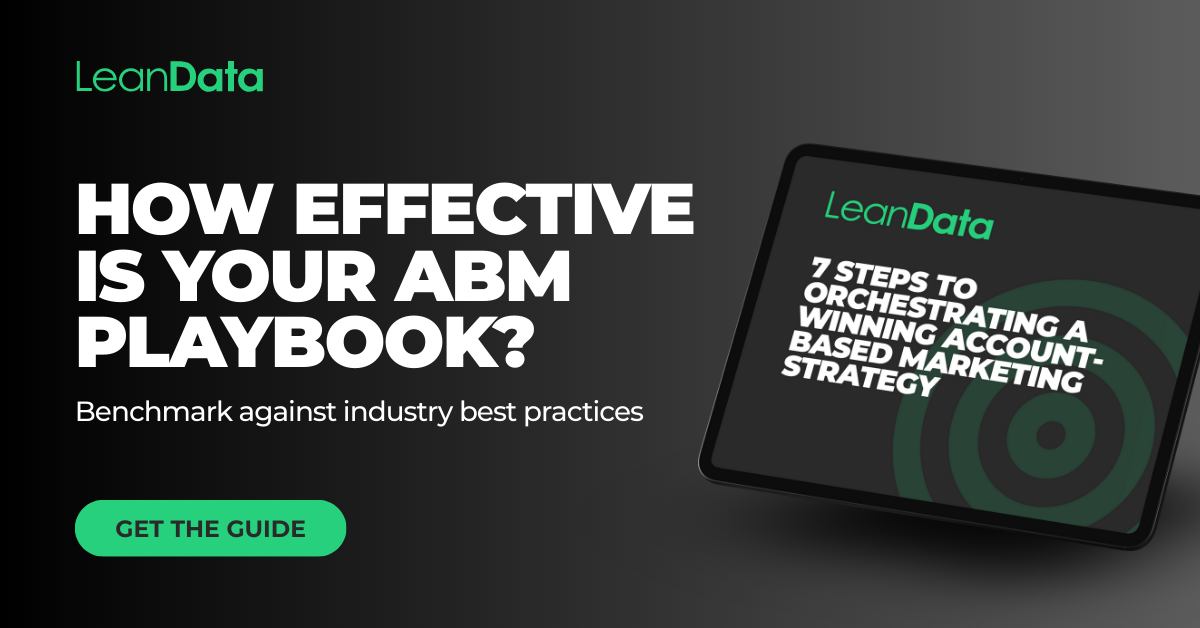 LeanData ABM ebook - 7 Steps to Orchestrating a Winning Account-Based Marketing Strategy