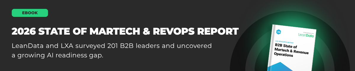 B2B State of Martech & Revenue Operations